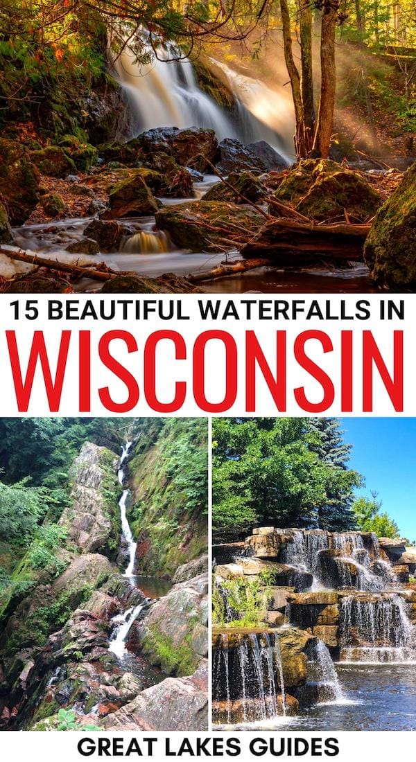 Looking for the best waterfalls in Wisconsin? These Wisconsin waterfalls are a must for any itinerary! Keep reading to find out the best waterfall hikes in WI! | Places to visit in Wisconsin | Wisconsin waterfall hikes | Waterfall hikes in Wisconsin | Wisconsin itinerary | Nature in Wisconsin | Things to do in Wisconsin | What to do in Wisconsin | Wisconsin bucket list | Waterfalls in WI | WI waterfalls