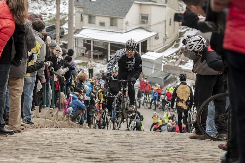 Dirty Dozen Hill Climb on Canton St. - jefftakespics2y - Shutterstock