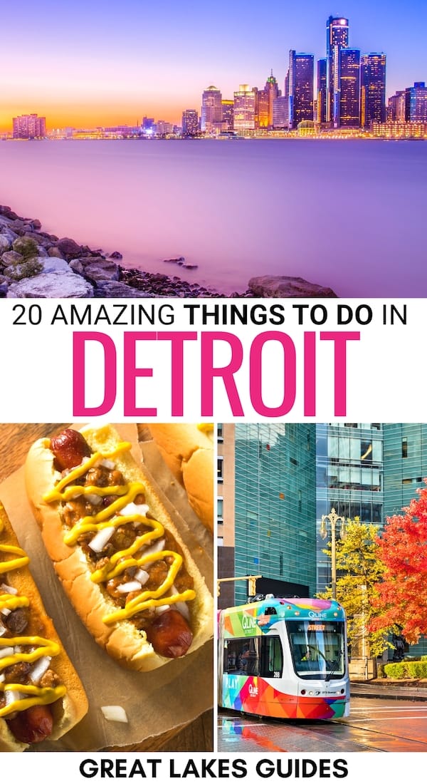 Searching for the best things to do in Detroit? This guide uncovers the top Detroit attractions, landmarks, restaurants, and even includes where to stay! Learn more! | Detroit landmarks | Detroit sightseeing | Detroit itinerary | What to do in Detroit | Places to visit in Detroit | Detroit museums | Detroit restaurants | Detroit coffee shops